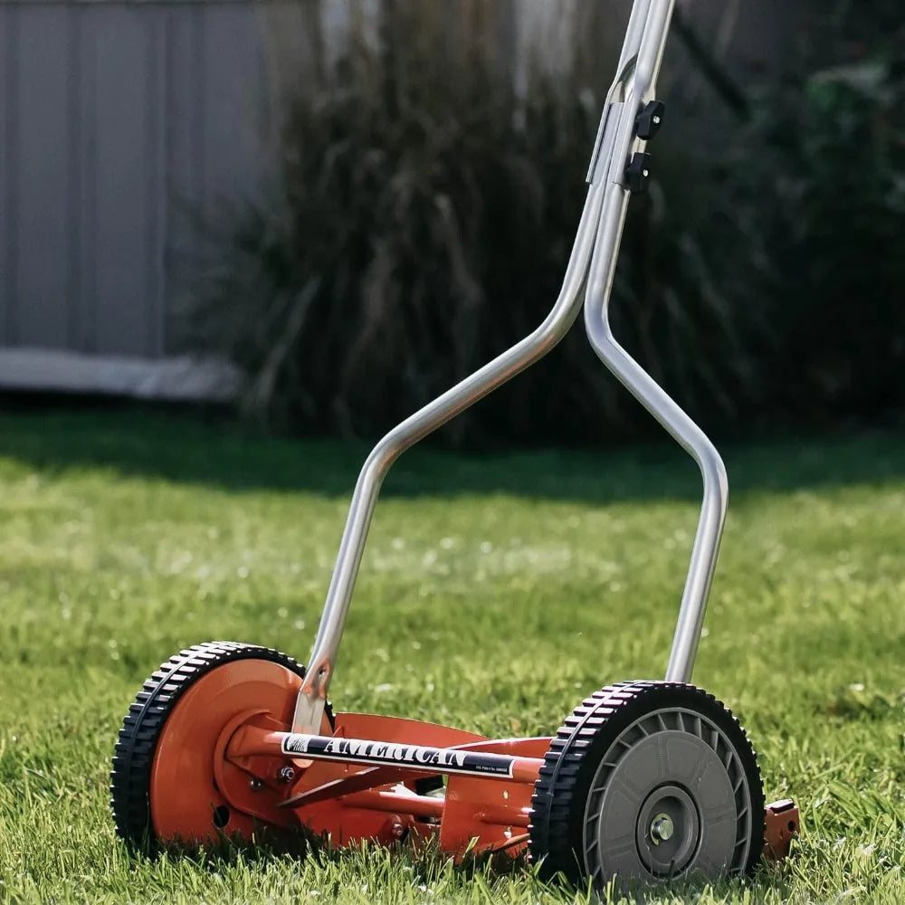 4-Blade Push Reel Lawn Mower