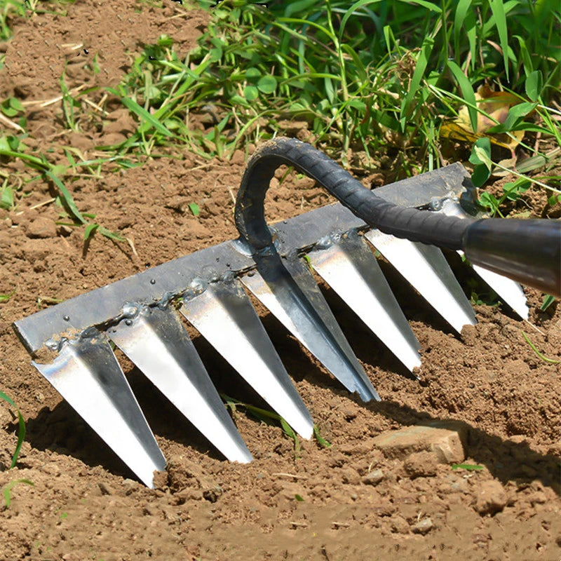 Weeding Rake Steel Farm Tool