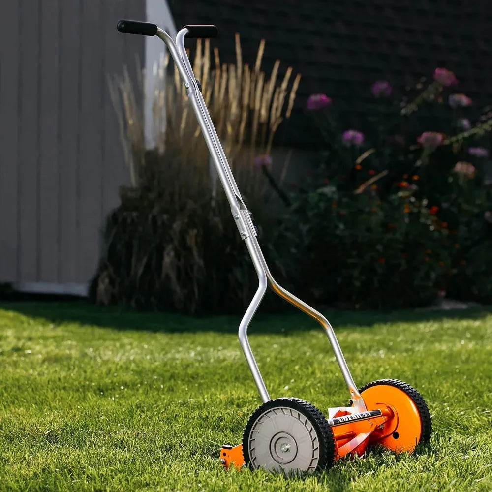 4-Blade Push Reel Lawn Mower