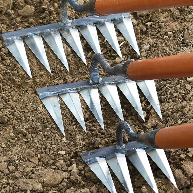 Weeding Rake Steel Farm Tool